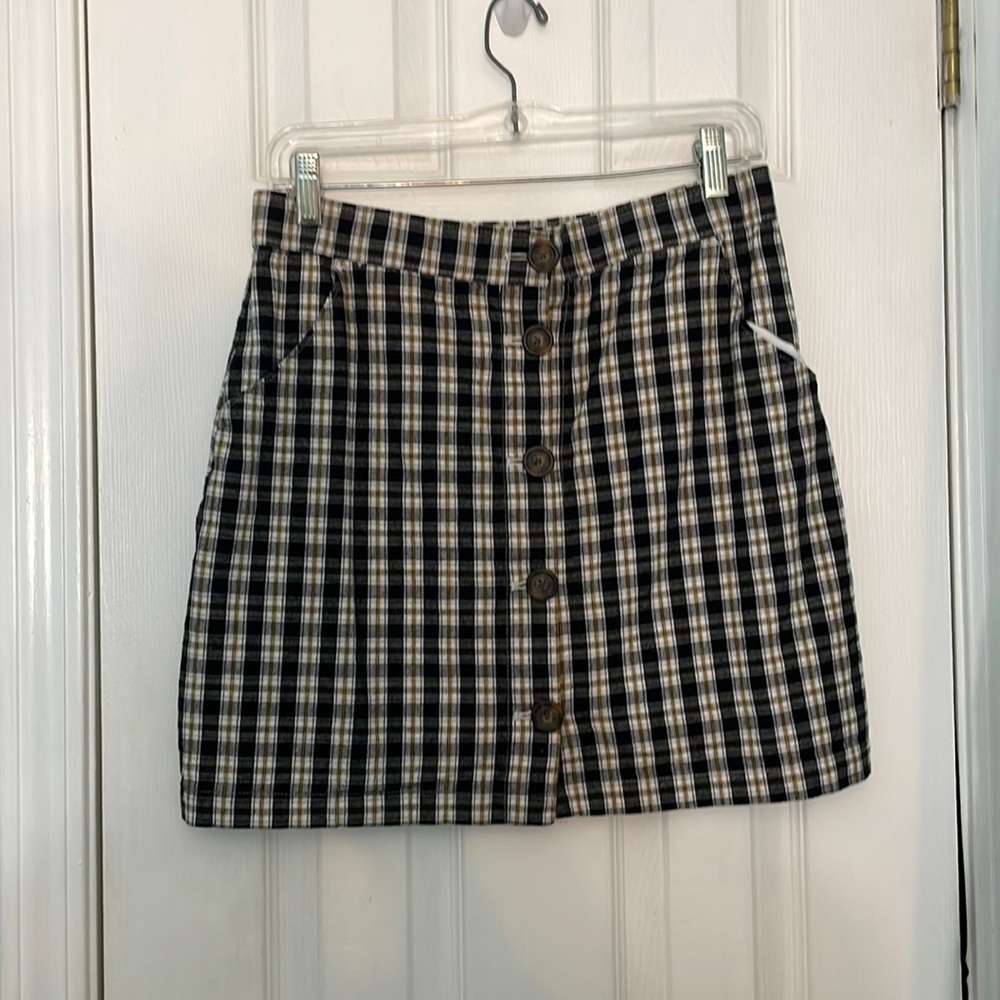 Plaid skirt
